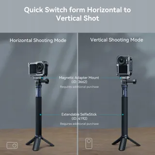 SMALLRIG Kooi DJI Osmo Action 5/4/3 Compatibel met DJI Mic — miniatuur 6