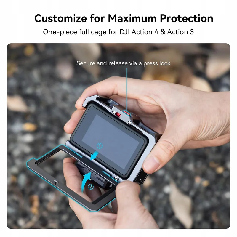 SMALLRIG Kooi DJI Osmo Action 5/4/3 Compatibel met DJI Mic — foto 2