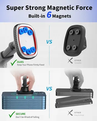 APPS2CAR Magnetische Autohouder Telefoon iPhone — miniatuur 4