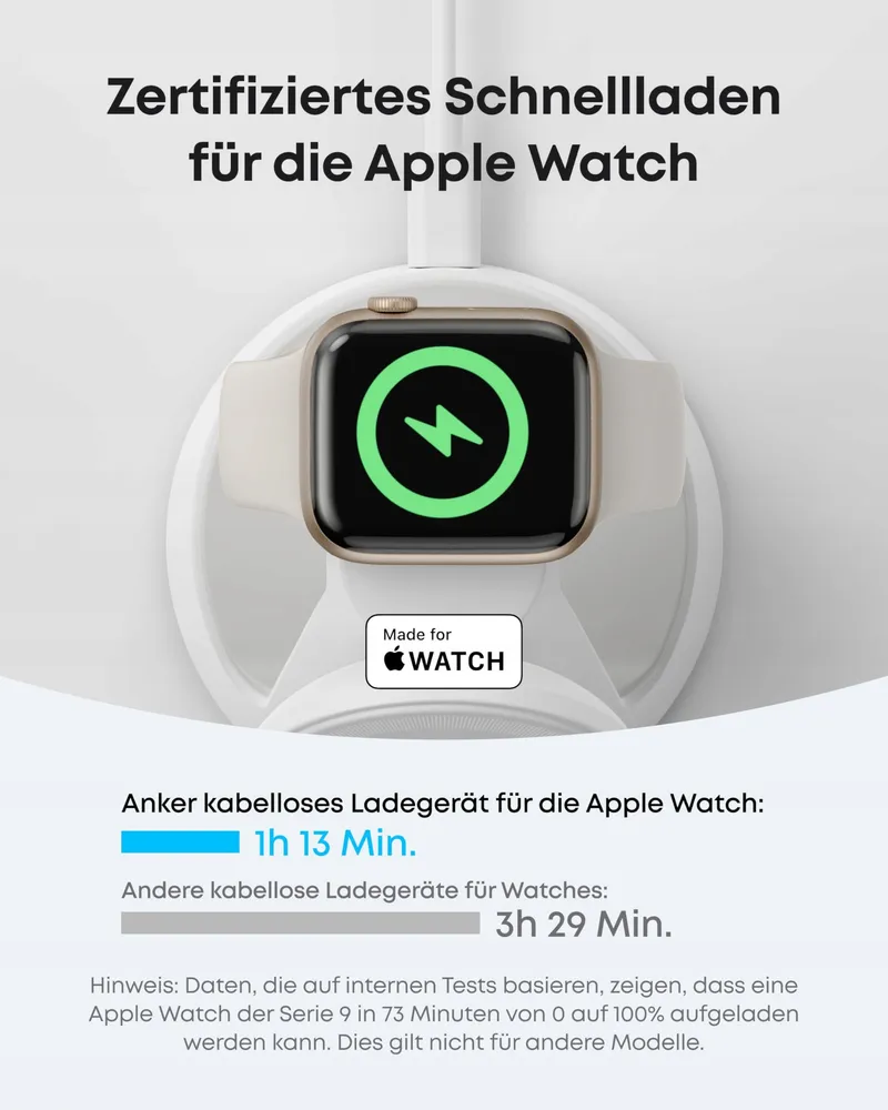 ANKER MagGo 3-in-1 MagSafe Oplader iPhone Apple Watch AirPods Qi2 — foto 5