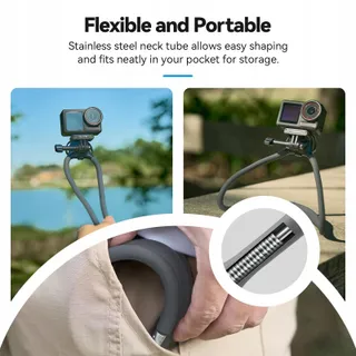TELESIN SE 2.0 Nekhouder Draaibaar GoPro DJI Insta360 — miniatuur 3