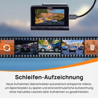 70MAI A810 Dashcam 4K HDR Dual 128GB STARVIS GPS WiFi ADAS — miniatuur 7