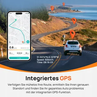 70MAI A810 Dashcam 4K HDR Dual 128GB STARVIS GPS WiFi ADAS — miniatuur 6
