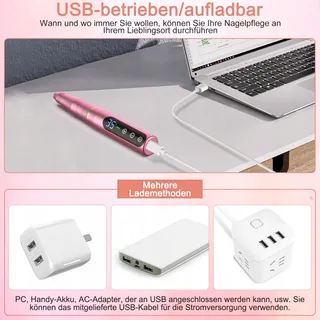 NAILGIRLS Elektrische Nagelfrees 11-in-1 35000rpm — miniatuur 4
