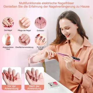 NAILGIRLS Elektrische Nagelfrees 11-in-1 35000rpm — miniatuur 5