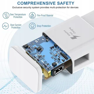 2x USB-C Oplader Set Galaxy A15 A14 A13 A04S A71 A55 A54 — miniatuur 3