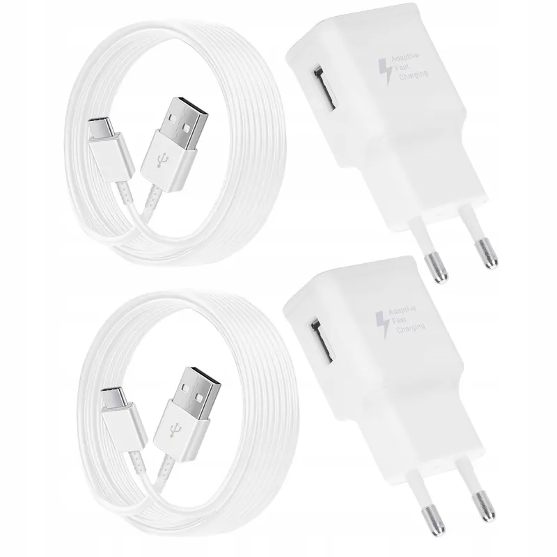 2x USB-C Oplader Set Galaxy A15 A14 A13 A04S A71 A55 A54 — foto 1