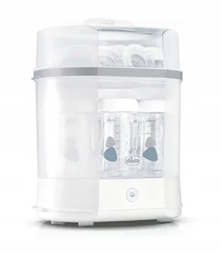 CHICCO Starterset Sterilisator Flessenwarmer Siliconen Fles — miniatuur 2