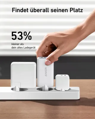 ANKER Nano II USB-C Oplader 65W 3-Poorts Snelladen — miniatuur 4