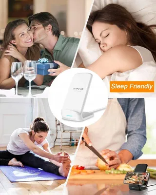 NANAMI Snelle Draadloze Oplader 10W Samsung iPhone Google LG — miniatuur 6
