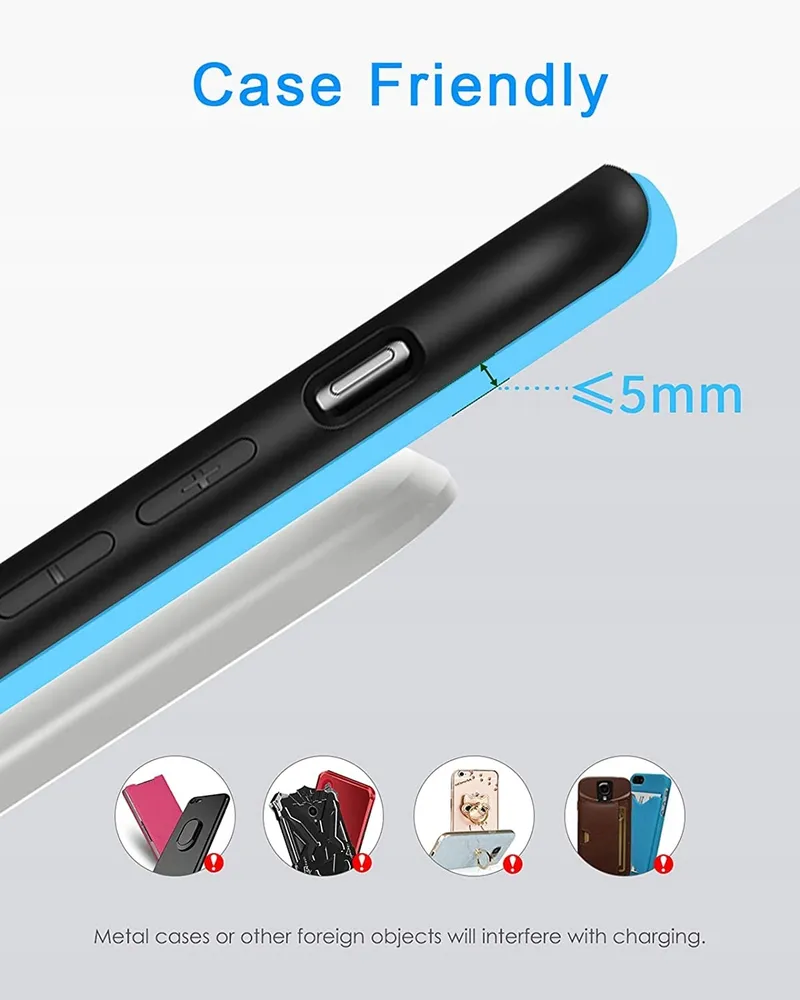 NANAMI Snelle Draadloze Oplader 10W Samsung iPhone Google LG — foto 5