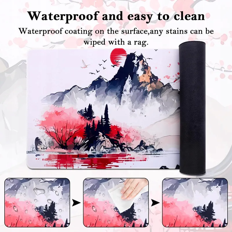 YIMOMOYI Grote Gaming Muismat 900x400mm Antislip Bureaumat — foto 6