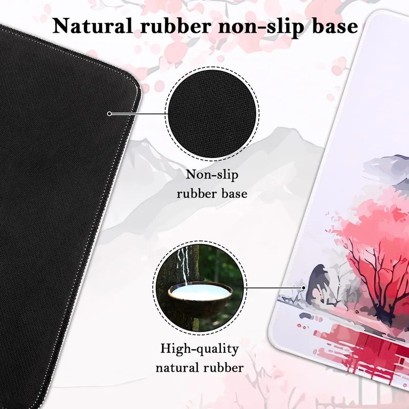 YIMOMOYI Grote Gaming Muismat 900x400mm Antislip Bureaumat — foto 4