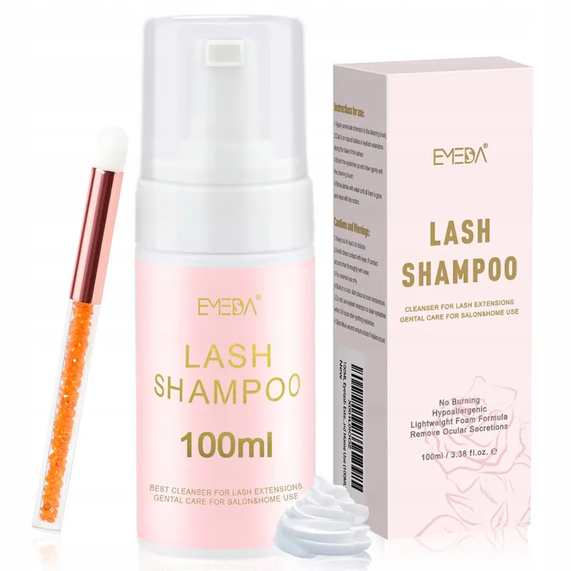 EMEDA Wimpershampoo 100ml met Borsteltje Wimperextensions Salon — foto 1