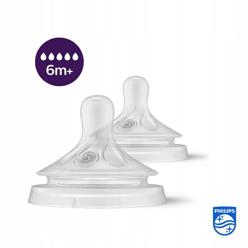 PHILIPS AVENT Natural Speen 2x Flessen BPA-vrij 6m+ — foto 2