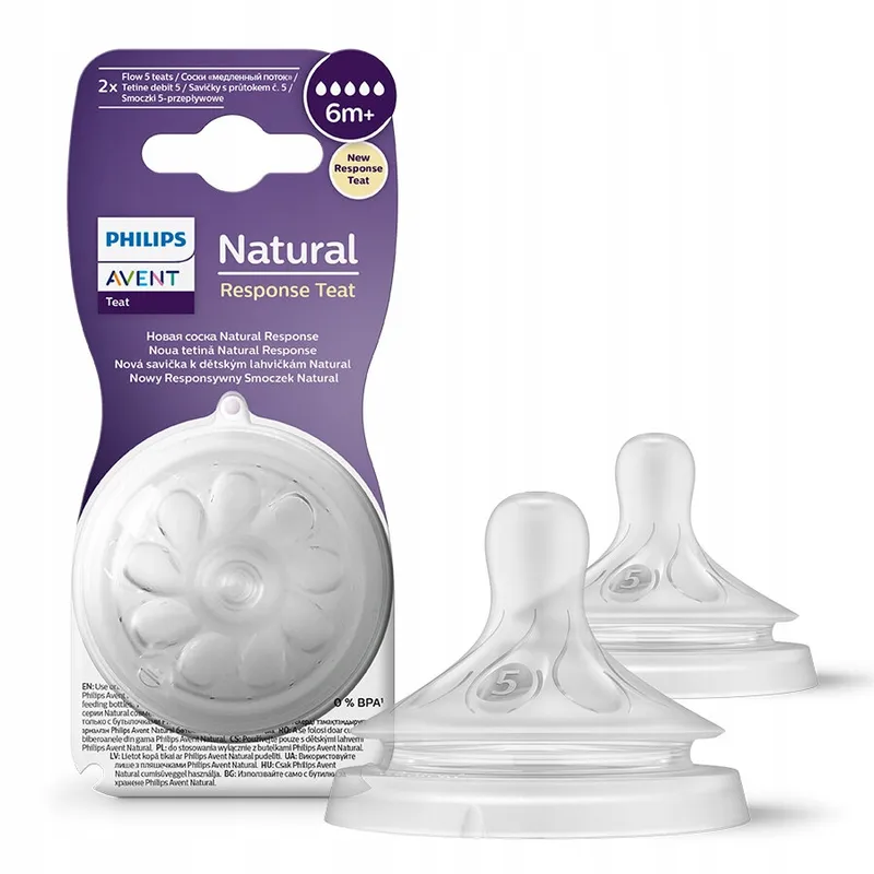 PHILIPS AVENT Natural Speen 2x Flessen BPA-vrij 6m+ — foto 7