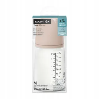 SUAVINEX Fles Zero Zero Anti-Koliek Vanaf 3 Maanden 270ml — miniatuur 2