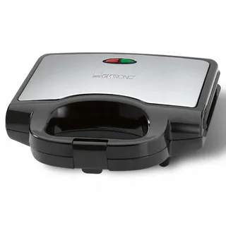 CLATRONIC ST 3778 Sandwichmaker Antiaanbak 750W Zwart RVS — miniatuur 2