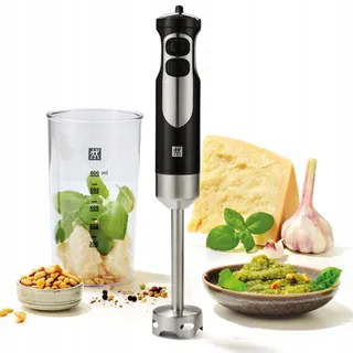 ZWILLING Staafmixer 550W RVS met Maatbeker 600ml Zwart Zilver — miniatuur 1