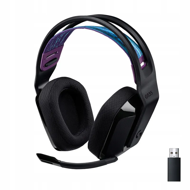 LOGITECH G535 LIGHTSPEED Draadloze Lichte Gaming Headset PC PS4 PS5 — foto 1