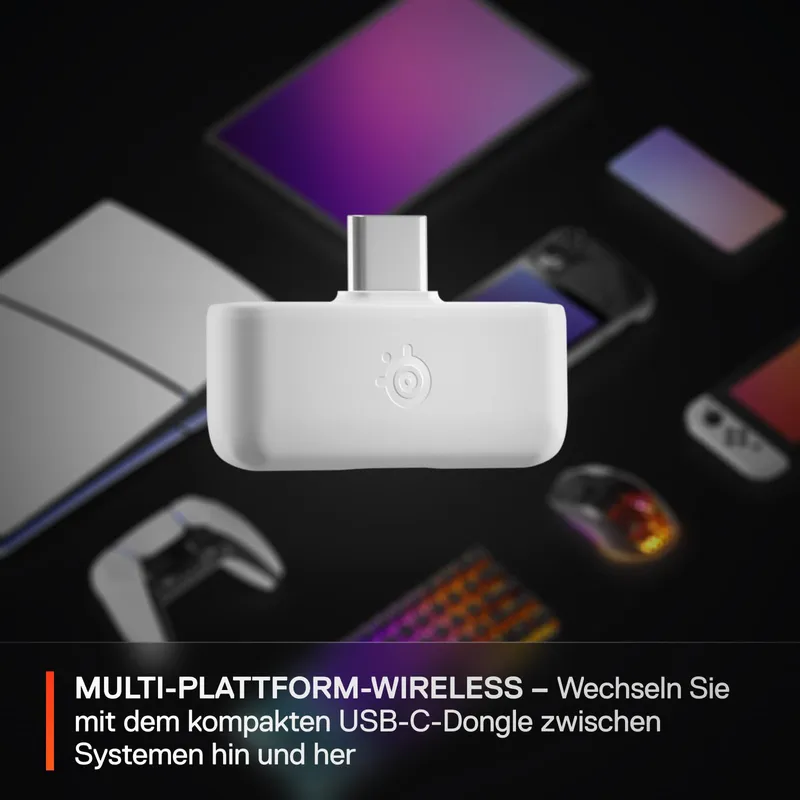 STEELSERIES Arctis Nova 5 Draadloze Gaming Headset Wit — foto 7