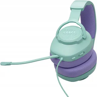 JBL Quantum 100M2 Gaming Headset Over-Ear Afneembare Mic Cyaan — miniatuur 16