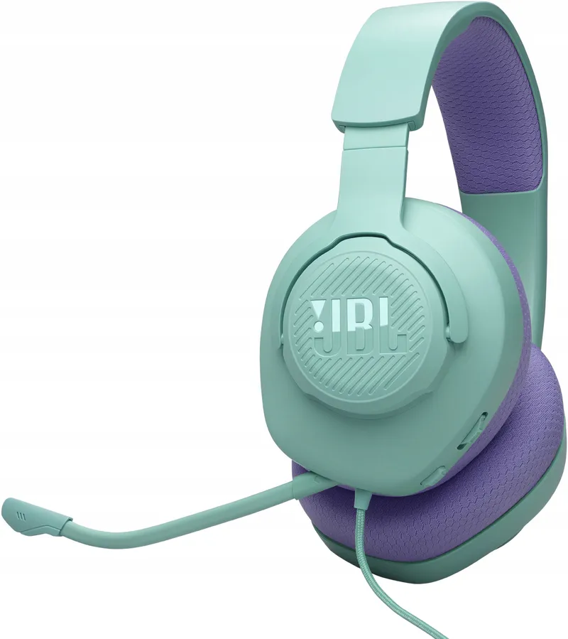 JBL Quantum 100M2 Gaming Headset Over-Ear Afneembare Mic Cyaan — foto 15