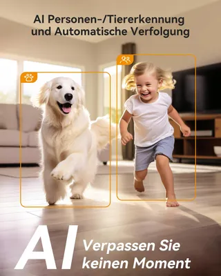 IMOU Binnencamera IP Draaibaar 360 PTZ 2x2K WiFi Audio Baby — miniatuur 5