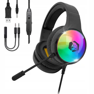 EMPIRE GAMING Icarus S16 Headset RGB PS5 PS4 Xbox PC Mac — miniatuur 1