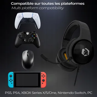 EMPIRE GAMING Icarus S16 Headset RGB PS5 PS4 Xbox PC Mac — miniatuur 4