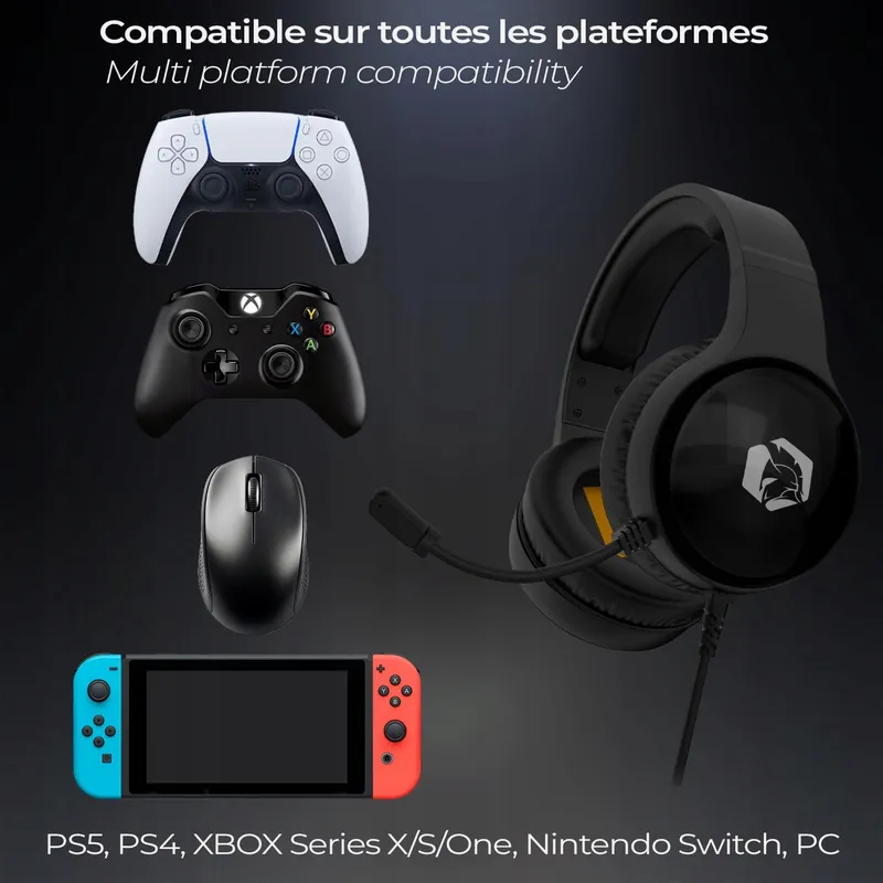 EMPIRE GAMING Icarus S16 Headset RGB PS5 PS4 Xbox PC Mac — foto 4