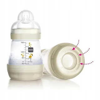 MAM Easy Start Babyfles 2x260ml Anti-Koliek 2-4 Maanden Roze — miniatuur 3
