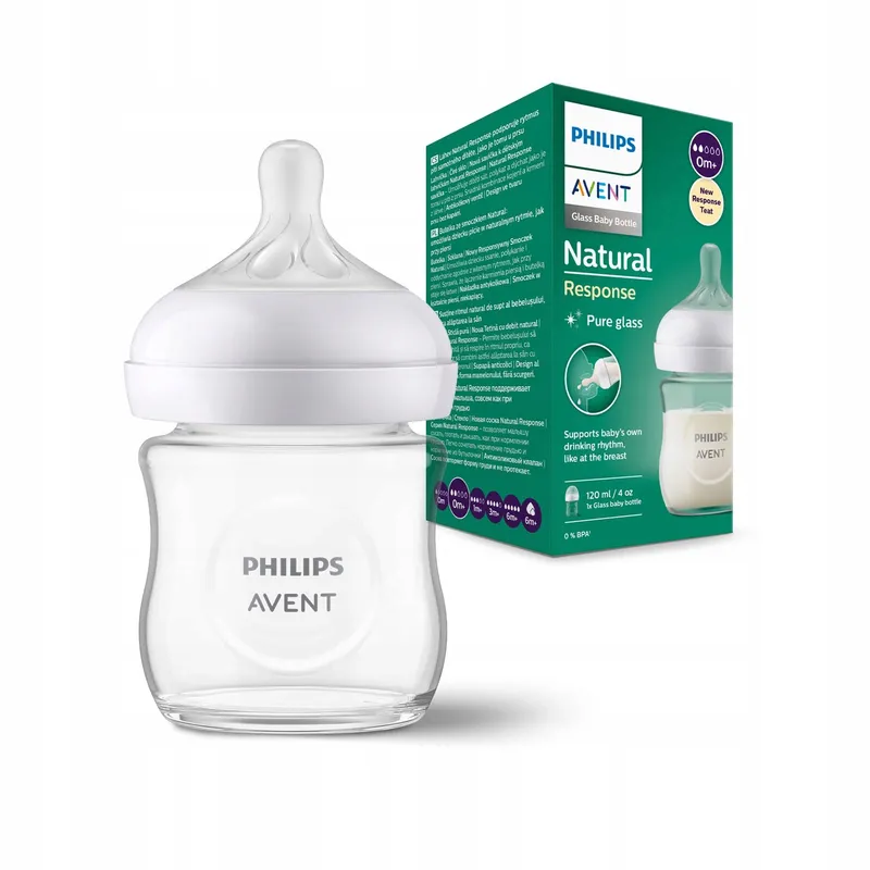 PHILIPS AVENT Glazen Babyfles 120ml BPA-Vrij — foto 1