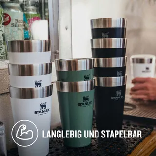 STANLEY Adventure Thermosbeker 473ml Groen Houdt 4u Koud BPA-Vrij — miniatuur 7