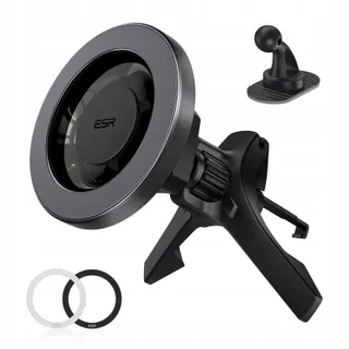 ESR HaloLock Magnetische Telefoonhouder Auto iPhone Android — miniatuur 1