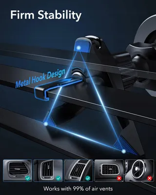 ESR HaloLock Magnetische Telefoonhouder Auto iPhone Android — miniatuur 5