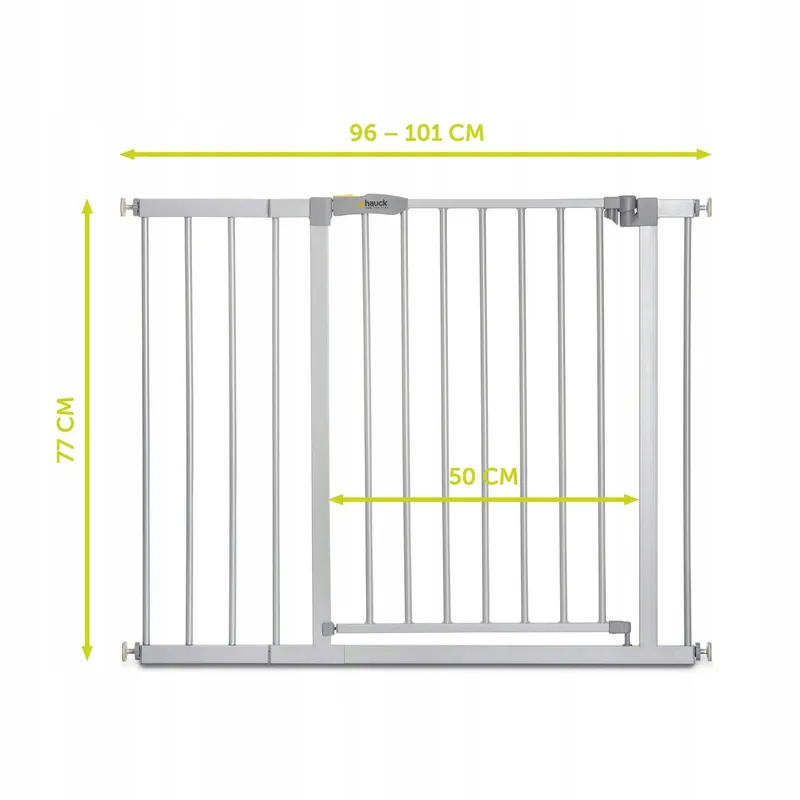 HAUCK Stop N Safe 2 Veiligheidshek Trap Deur 96-101cm — foto 6