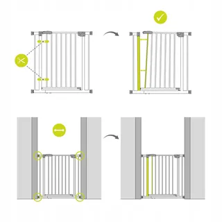 HAUCK Stop N Safe 2 Veiligheidshek Trap Deur 96-101cm — miniatuur 2