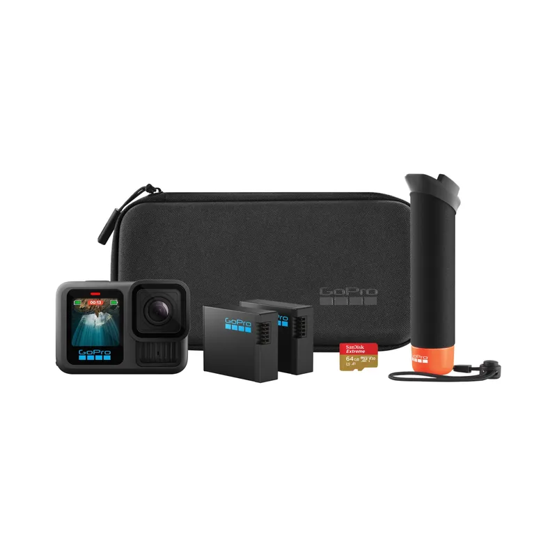 GOPRO HERO13 Black Accessoireset Handler 2 Batterijen 64GB Kaart Tas — foto 8