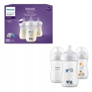 PHILIPS AVENT Natural Response Cadeauset 3 Flessen 260ml — miniatuur 1