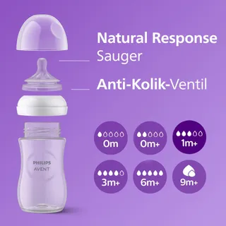 PHILIPS AVENT Natural Response Cadeauset 3 Flessen 260ml — miniatuur 5
