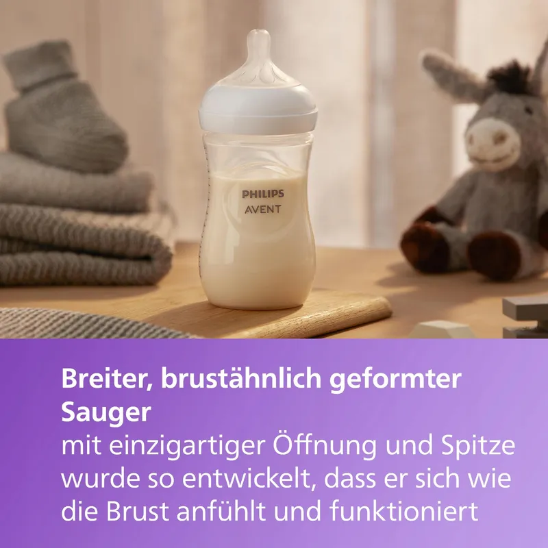 PHILIPS AVENT Natural Response Cadeauset 3 Flessen 260ml — foto 4