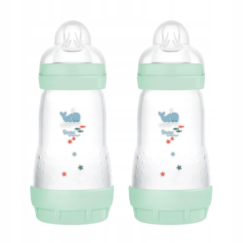 MAM Easy Start Antikoliekflessen 2 Stuks 260ml Lichtblauw — foto 1