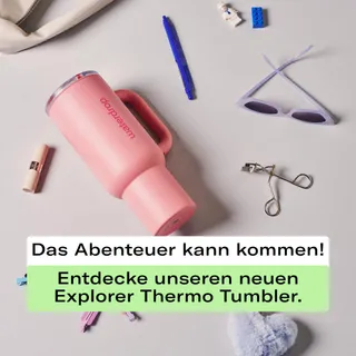 WATERDROP Explorer Thermobeker 1,1L RVS met Rietje — miniatuur 5