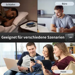 HSSNS USB-C Oplader 100W 6-Poorts iPad iPhone Smartphones — miniatuur 5