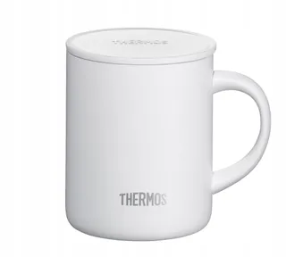 THERMOS Longlife Cup 0,35L Wit RVS Met Deksel Campingmok — miniatuur 1