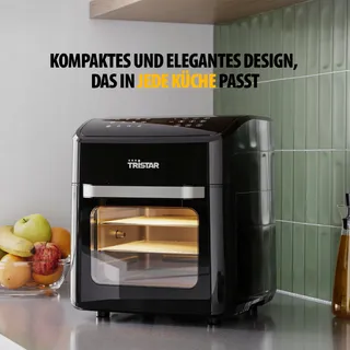 TRISTAR Mini Oven Airfryer 2-in-1 12L 1800W 12 Programma's — miniatuur 7