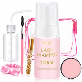 EMEDA Wimpershampoo Set 100ml Met Borsteltje En Haarband Olievrij — miniatuur 1