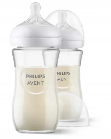PHILIPS AVENT Glazen Babyflessen 240ml 2 Stuks BPA-Vrij — foto 8
