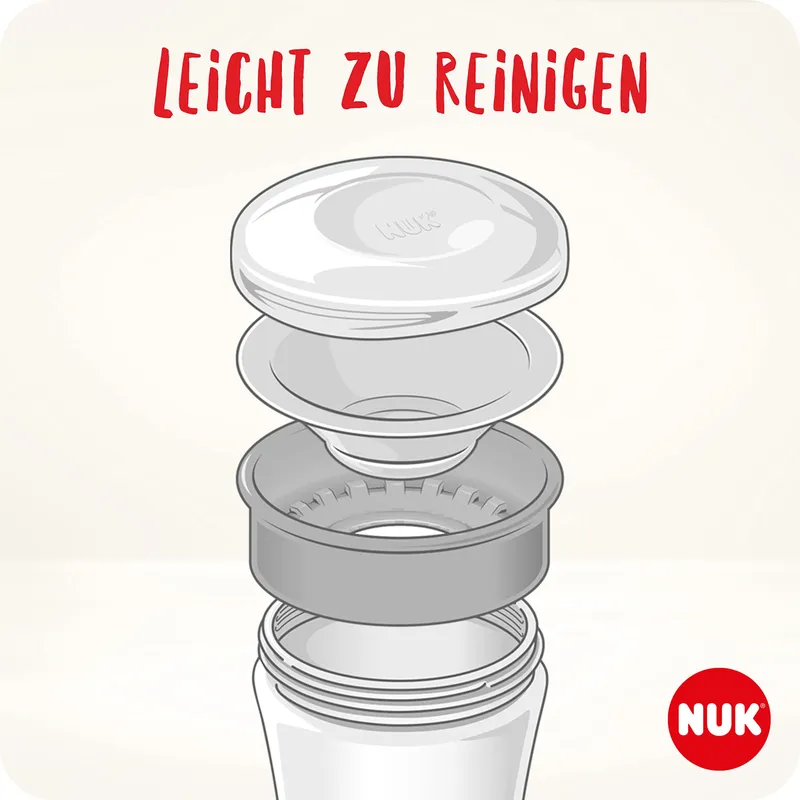 NUK Magic Cup Drinkbeker 8+ Maanden 230ml Blauwe Kat — foto 5